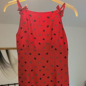 Fuchsia holiday dress